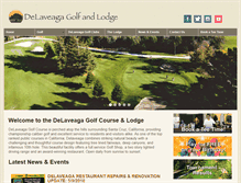 Tablet Screenshot of delaveagagolf.com